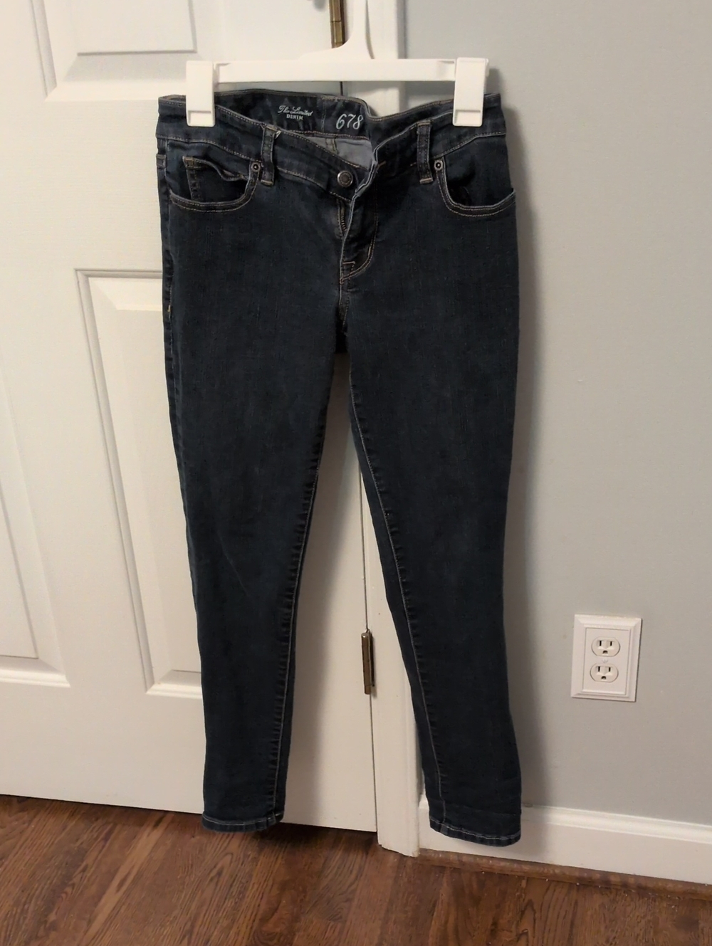 The Limited Dark Gray Skinny Jeans